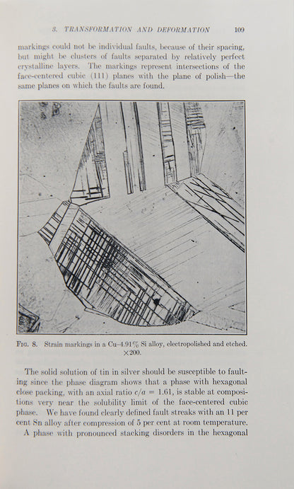 First edition of Imperfections in Nearly Perfect Crystals, a significant publication on semiconductors edited by William Shockley, one of the developers of the transistor.