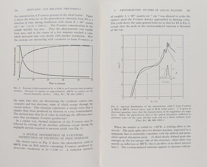 First edition of Imperfections in Nearly Perfect Crystals, a significant publication on semiconductors edited by William Shockley, one of the developers of the transistor.