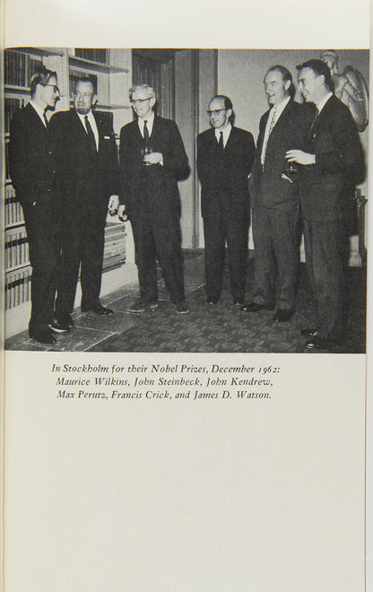 A first edition, seventh printing of James Watson's The Double Helix, signed by the author. 