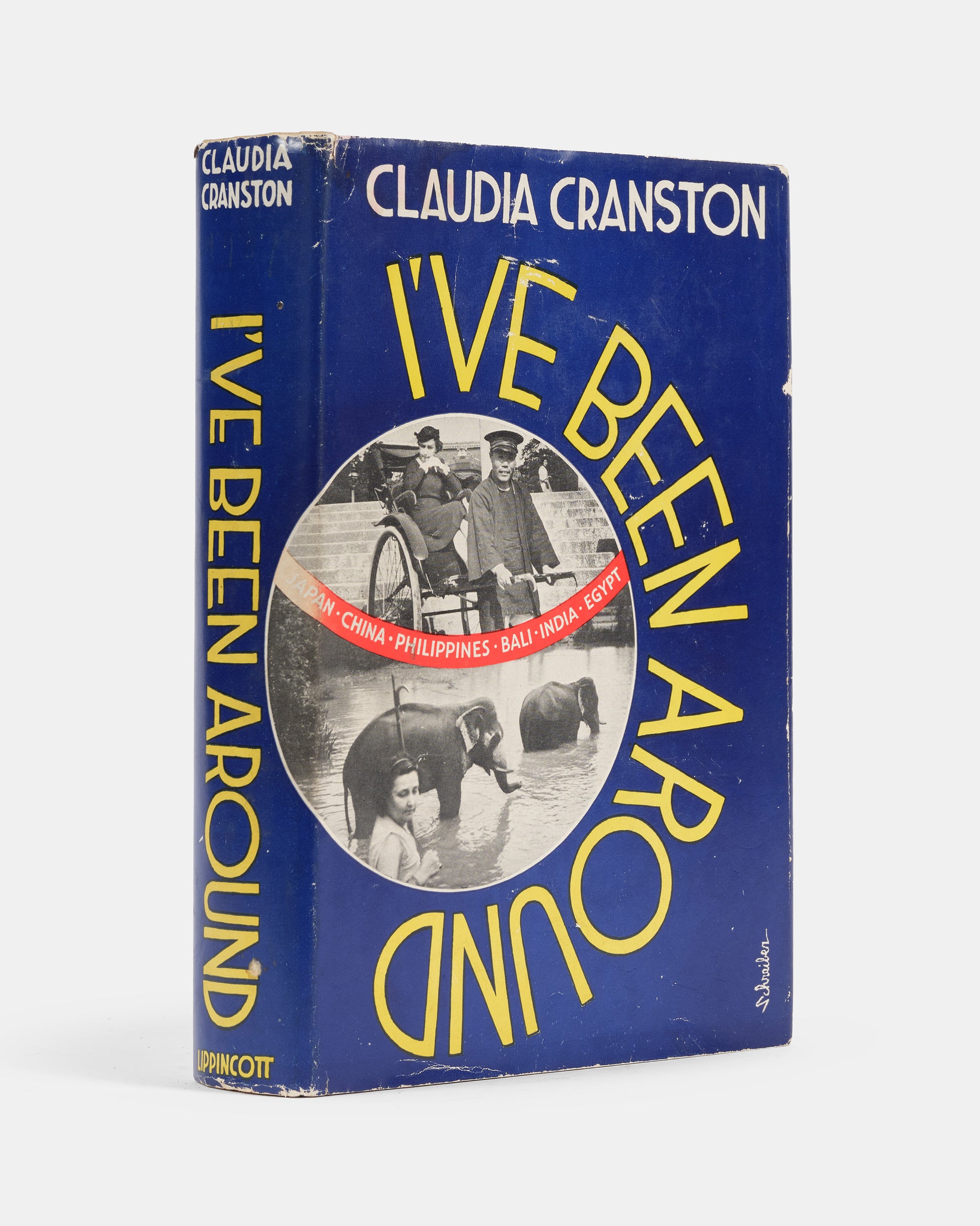 First edition, first printing of Claudia Cranston's round-the-world travelogue I've Been Around, in the scarce dust jacket.
