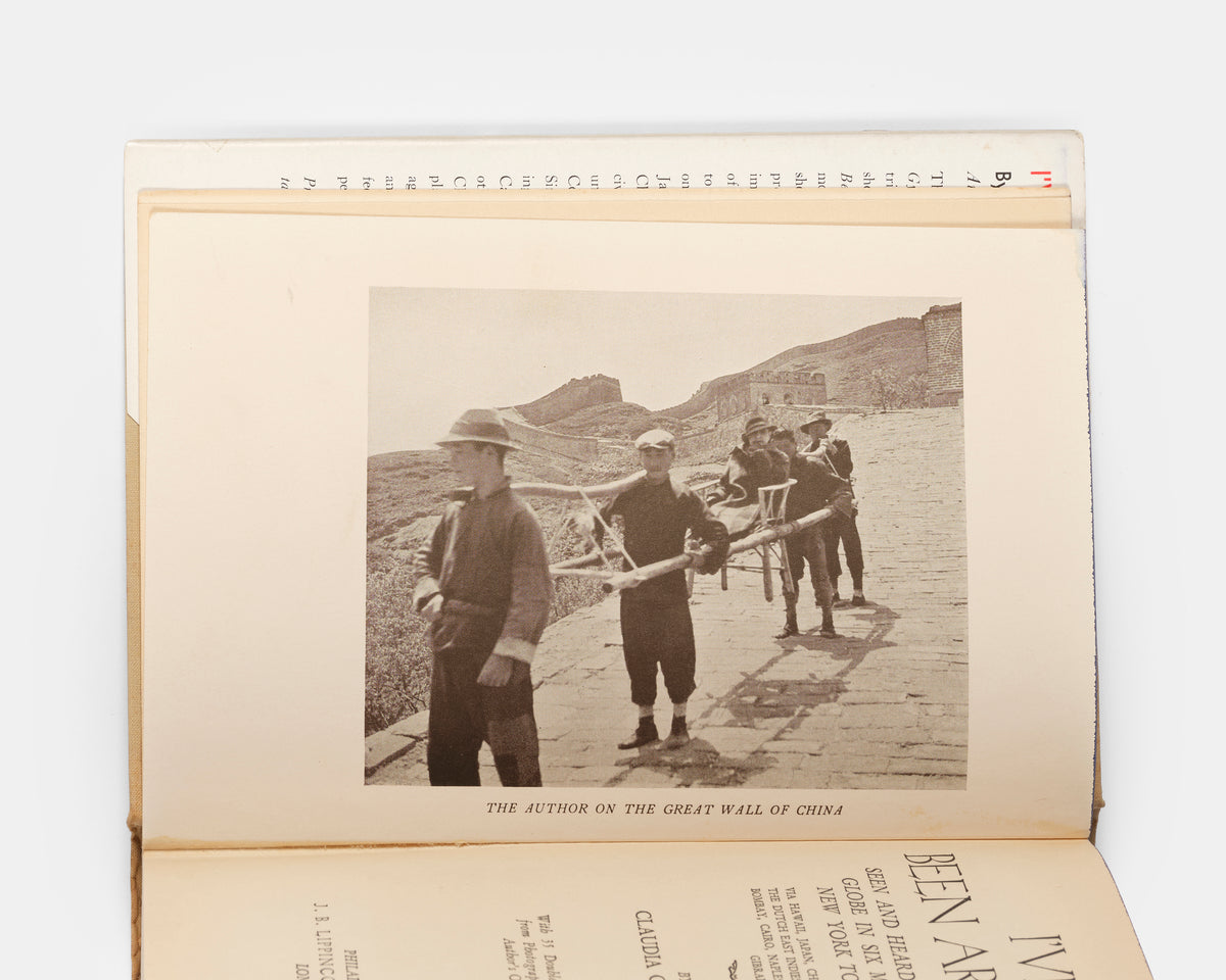 First edition, first printing of Claudia Cranston's round-the-world travelogue I've Been Around, in the scarce dust jacket.