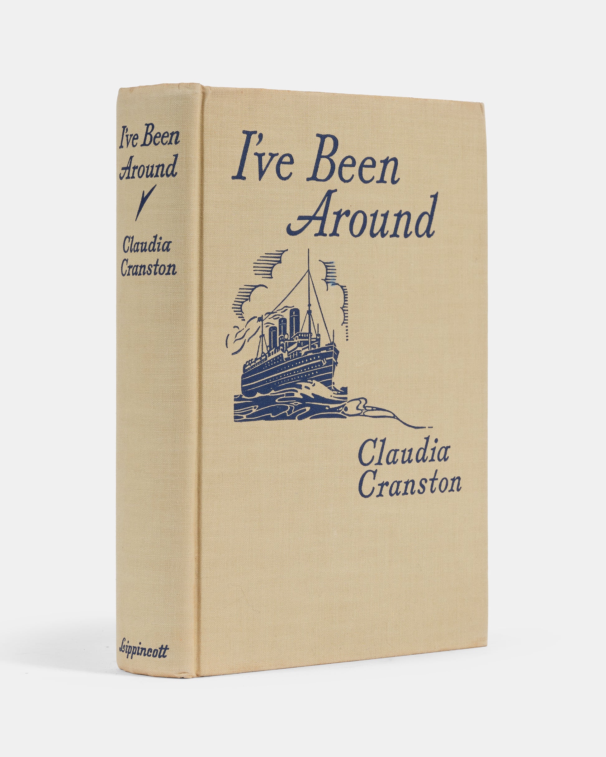 First edition, first printing of Claudia Cranston's round-the-world travelogue I've Been Around, in the scarce dust jacket.