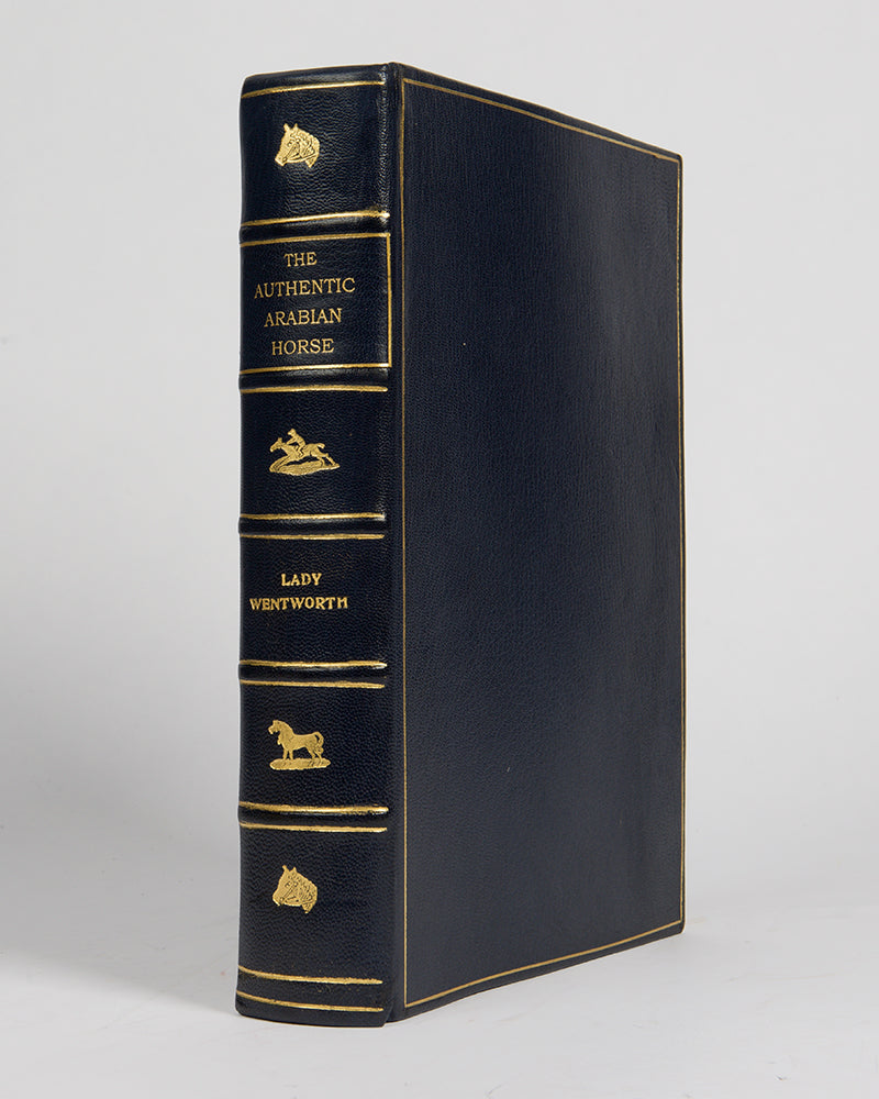 First edition of The Authentic Arabian Horse by Lady Wentworth, one of the foremost influential Arab Horse breeders of the twentieth century.