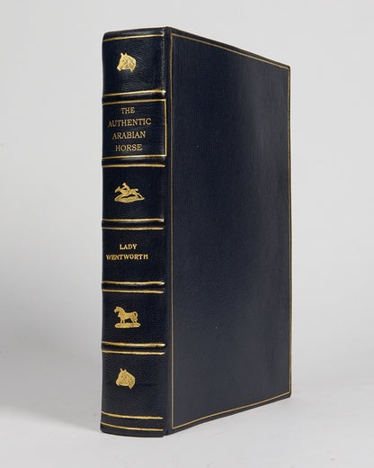 First edition of The Authentic Arabian Horse by Lady Wentworth, one of the foremost influential Arab Horse breeders of the twentieth century.