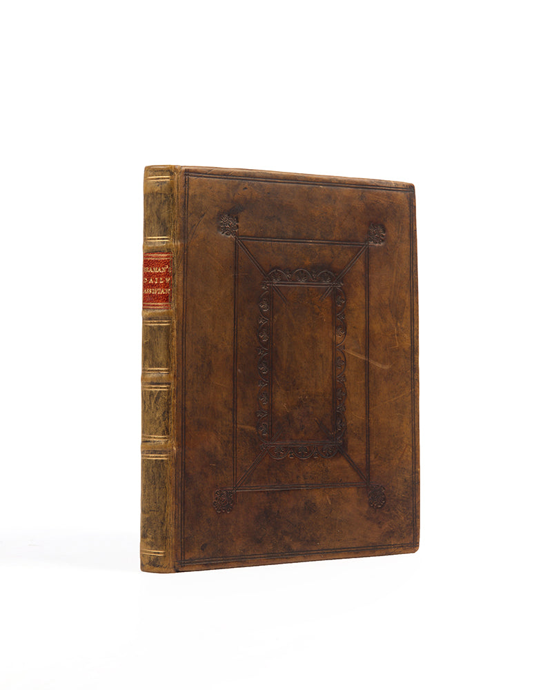 The 1777 London edition of Thomas Haselden's The Seaman's Daily Assistant, the reprint of which was the first American printed navigational guide.