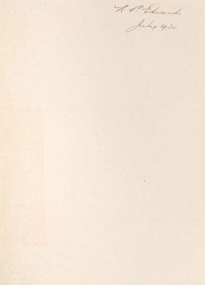 A near-fine example of the second printing of Keyne's Tract on Monetary Reform, an important successor to his Economic Consequences of the Peace