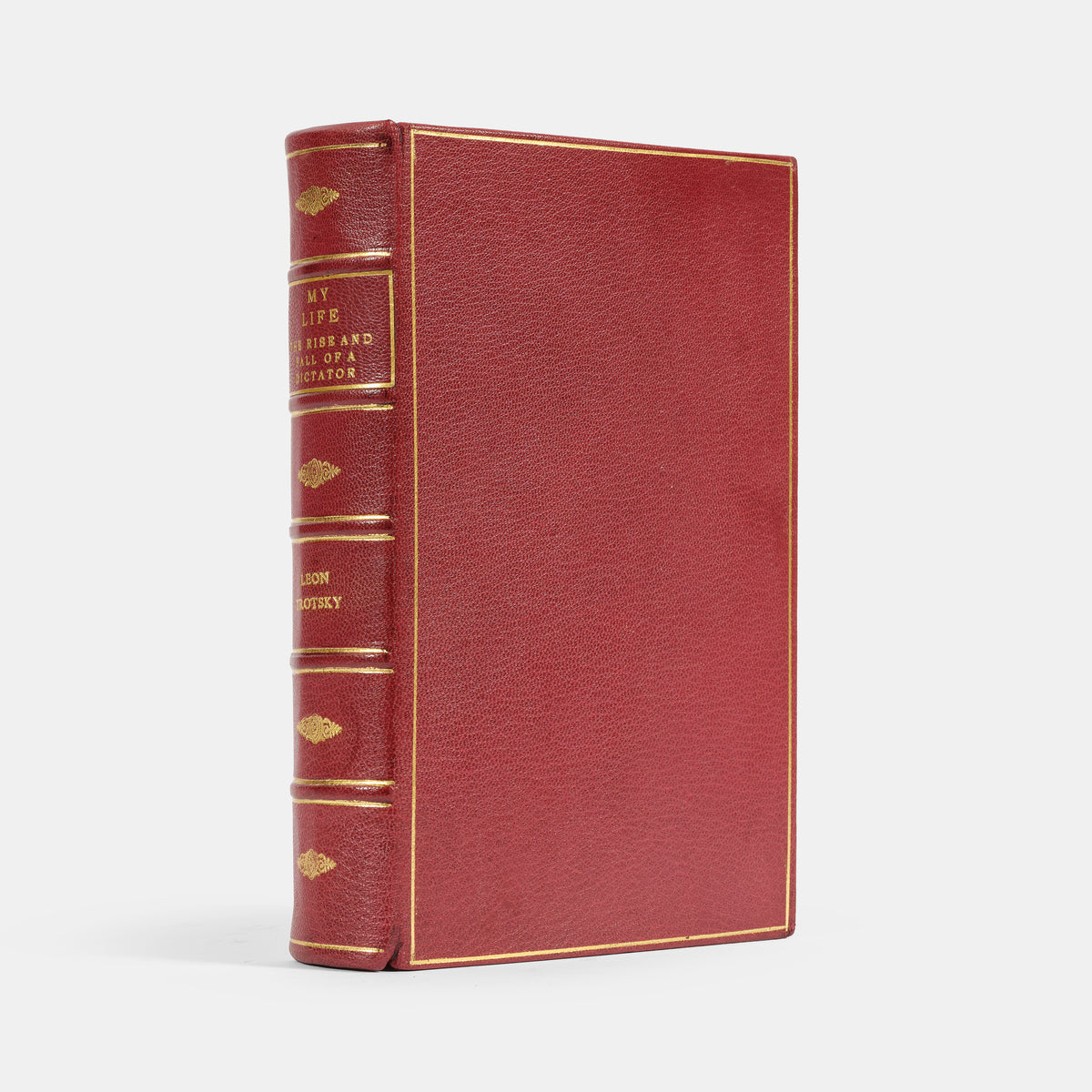 A handsome first English edition of My Life, The Rise and Fall of a Dictator by Leon Trotsky.