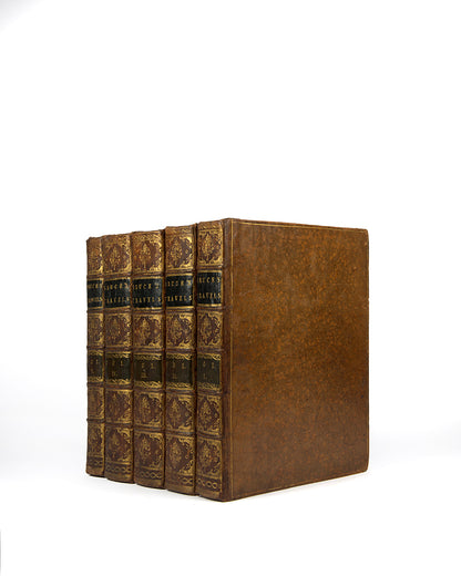 First edition of James Bruce's Travels to Discover the Source of the Nile, a fine set with remarkably clean and bright plates.