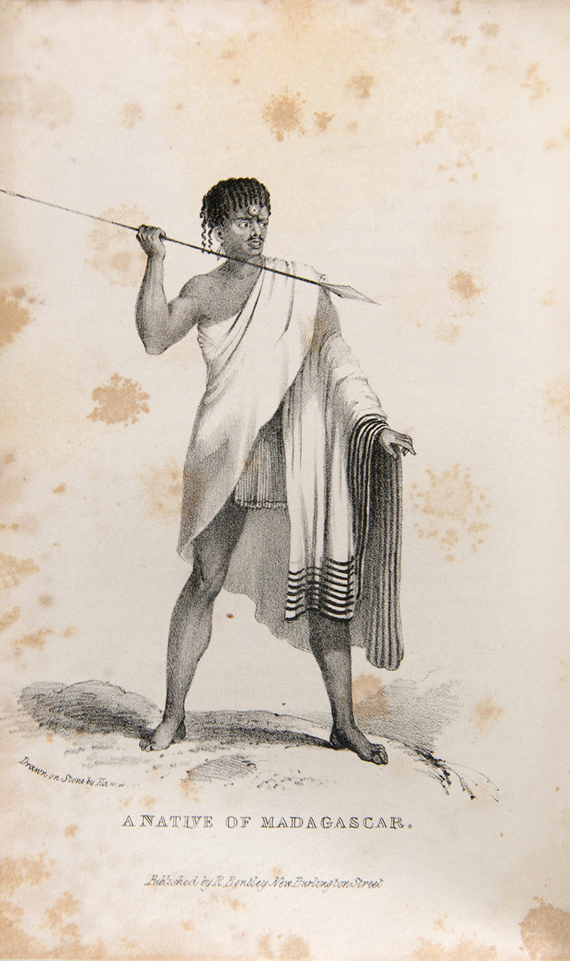 First edition of William Fitzwilliam Owen's Narrative of Voyages to Explore the Shores of Africa, Arabia, and Madagascar, a scarce work recounting an early survey of the Arabian peninsula.