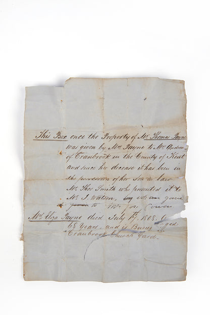 An extraodiairny redsicovered letter from Thomas Paine to Colonel JOhn Fellows reiterating his call that President George Washington 