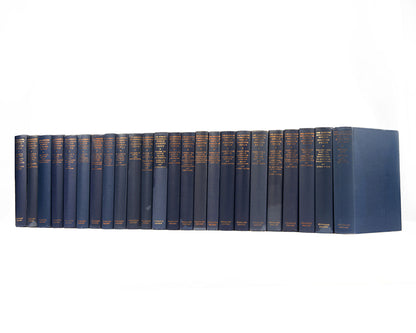 The Complete Psychological Works in Egliohs translation of Sigmund Freud, published by the Hogarth press, all but six of the volumes are first editions, first impressions