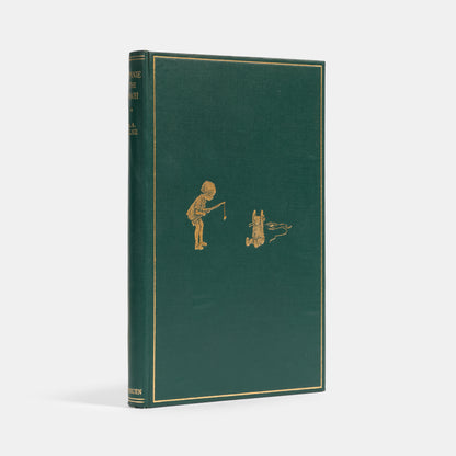 'How lucky am I to have something that makes saying goodbye so hard' a lovely copy of this perennial children's classic by A A Milne and illustrated by E H Shepard