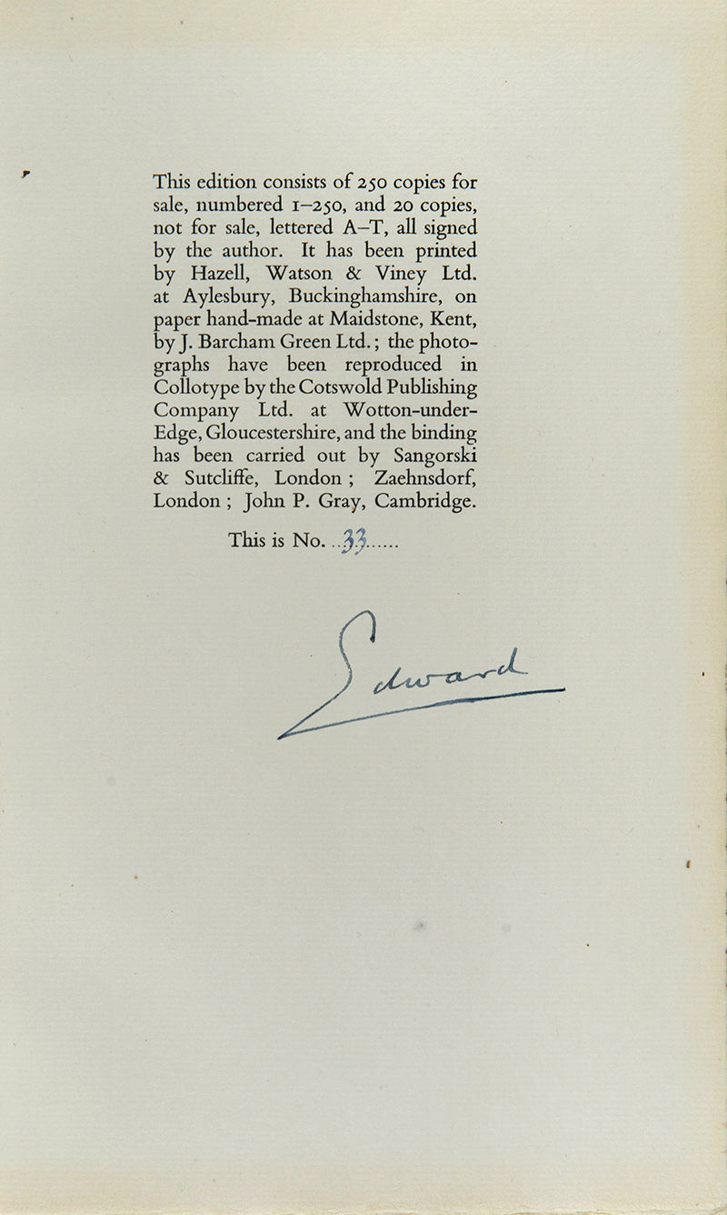 A fine limited edition of A King's Story, one of 270 copies signed by Edward Duke of Windsor; in aSangorski and Sutcliffe binding, slip-case, London, 1951