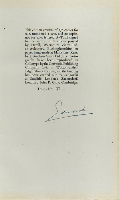 A fine limited edition of A King's Story, one of 270 copies signed by Edward Duke of Windsor; in aSangorski and Sutcliffe binding, slip-case, London, 1951