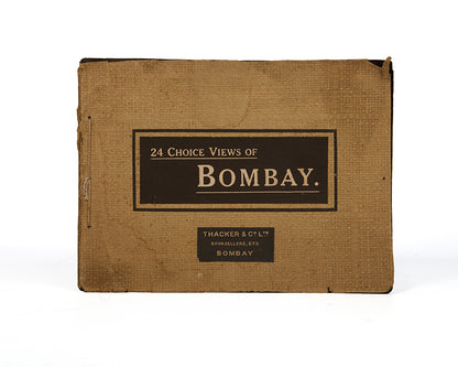 24 Choice Views of Bombay, a charming collection of phtographs of Mumbai (Bombay) as it was at the start of the twentieth century, largely focussing on the civic buildings and hotels.