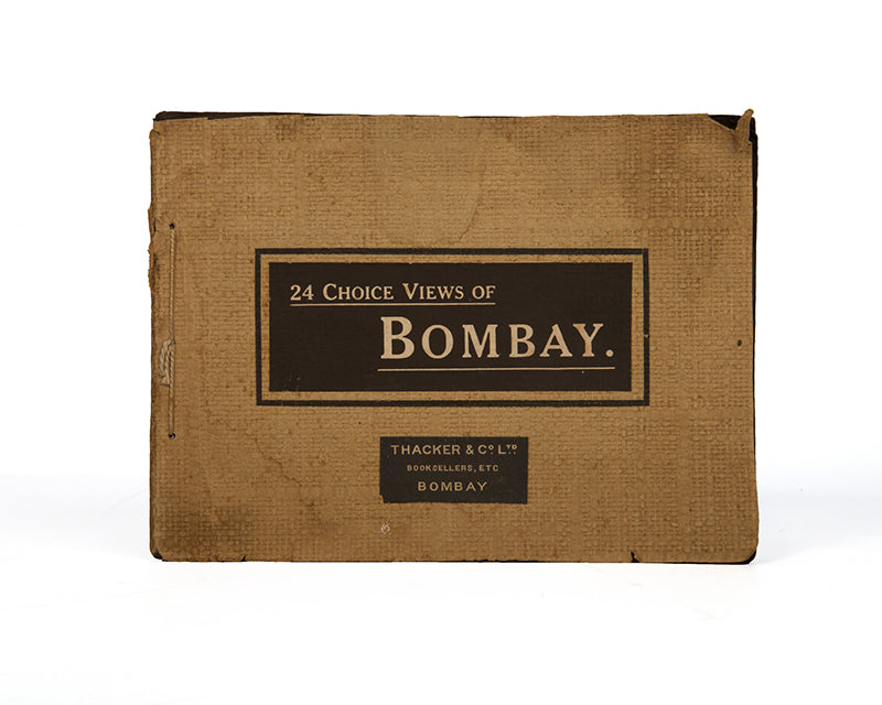 24 Choice Views of Bombay, a charming collection of phtographs of Mumbai (Bombay) as it was at the start of the twentieth century, largely focussing on the civic buildings and hotels.