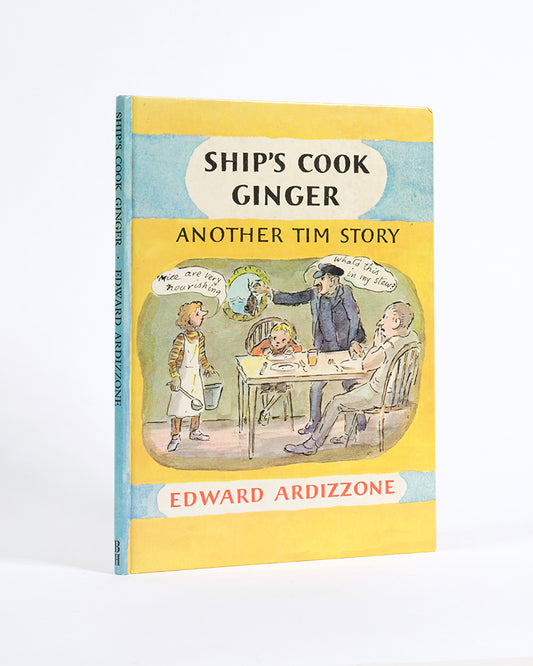 A near fine copy of Ship's Cook Ginger by Edward Ardizzone.
