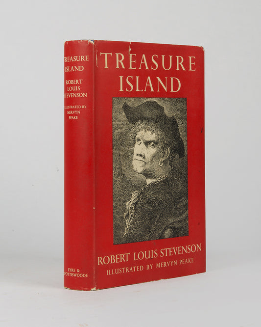 An attractive edition of Robert Louis Stevenson's, Treasure Island, a classic tale of piracy and betrayal on the high seas, superbly illustrated by Mervyn Peake, 1949