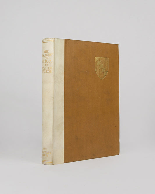 A beautifully printed edition of Walter Raleigh's account of his 1595 journey to Guiana, Argonaut Press.