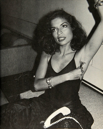 Andy Warhol's Exposures features his photographs and profiles of many of his famous friends including Liza Minnelli, Steve Rubell, Bianca Jagger, Halston, André Leon Talley, and Diana Vreeland.