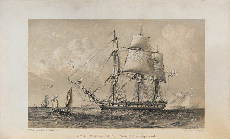 The author's copy, with his bookplate, of A Visit to the Indian Archipelago by Henry Keppel, an important explorer of Borneo, Philippenes and South China Sea.