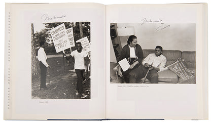 An exceptional copy, inscribed by the author Howard L. Bingham and Muhammad Ali on the title page to American journalist Katie Couric, and signed a further nine times by Ali. 