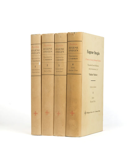 First edition of Nabokov's translation and commentary of Pushkin's Eugene Onegin.