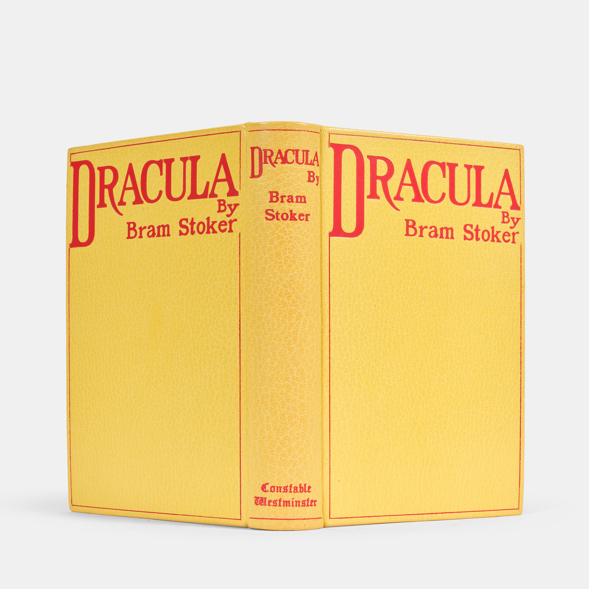 First edition of Bram Stoker's vampire classic, a genre-defining masterpiece inspiring numerous reprints, variations, pastiches, stage & screen versions