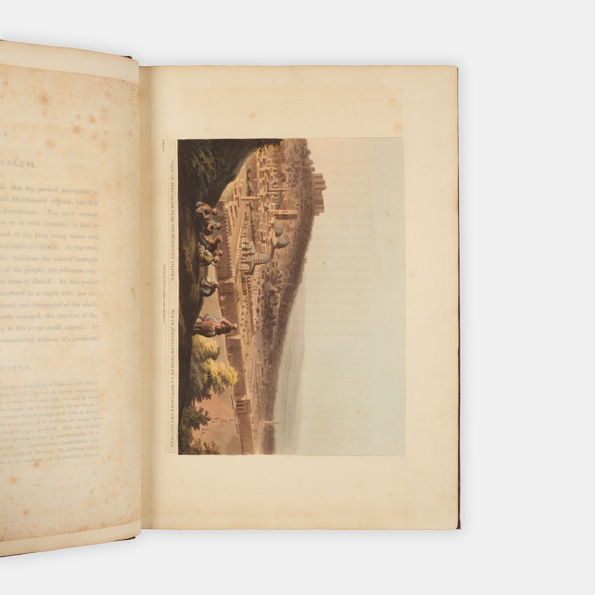 First editionso of Views in Palestine and Views in the Ottoman Empire by Luigi Mayer, often found together, with 48 impressive coloured plates showing the Holy Land and the Ottoman Empire.
