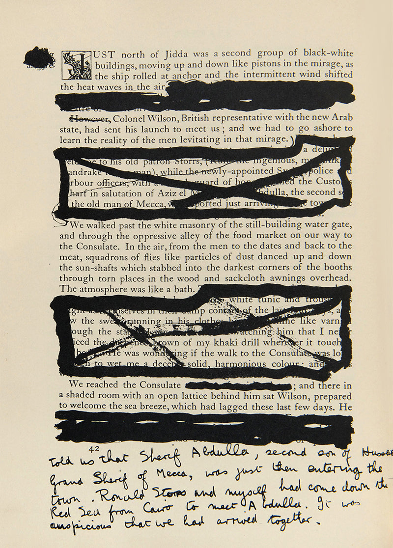 T. E. Lawrence, Seven Pillars of Wisdom, subtitled 'A triumph', its climax is the Arab liberation of Damascus, a victory that successfully concludes a gruelling campaign