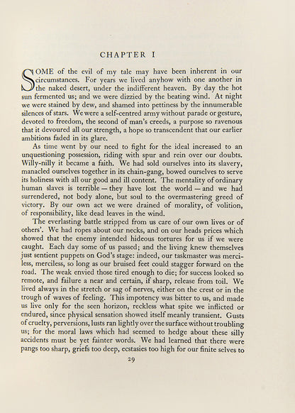 T. E. Lawrence, Seven Pillars of Wisdom, subtitled 'A triumph', its climax is the Arab liberation of Damascus, a victory that successfully concludes a gruelling campaign
