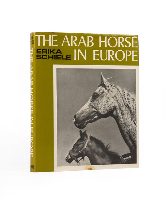First English edition of The Arab Horse in Europe by Erika Schiele, with a signed letter regarding the breeding of Polish Arab horses.