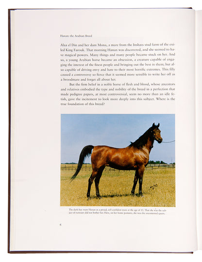 Fine frst edition of Hans Joachim Nagel's work Hanan, The Story of an Arabian Mare and of the Arabian Breed.