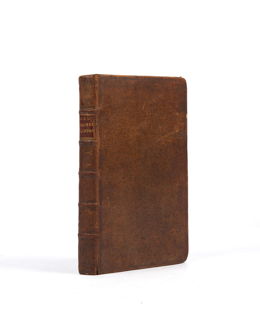 The first and only English edition of this work on algebra, translated from the Latin edition of 1693 that was also published in London.