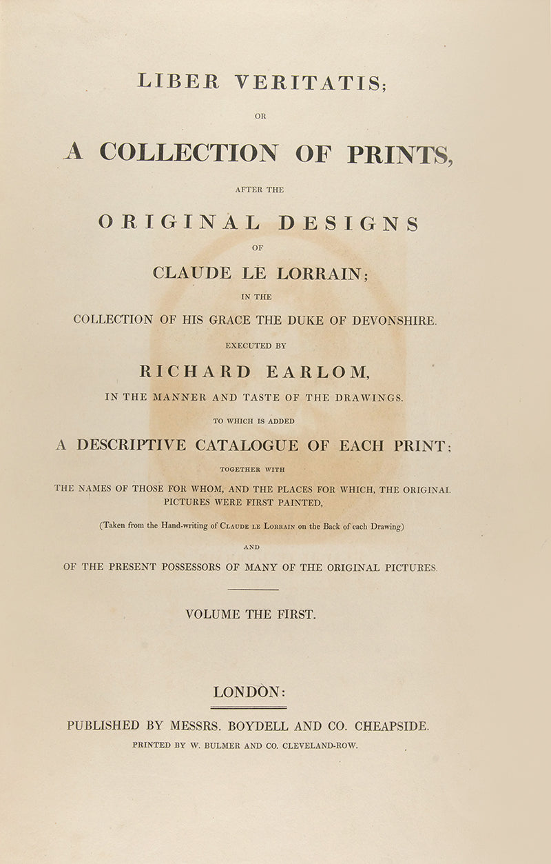 First complete edition of this collection of two hundred prints