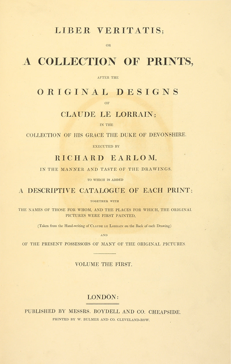 First complete edition of this collection of two hundred prints