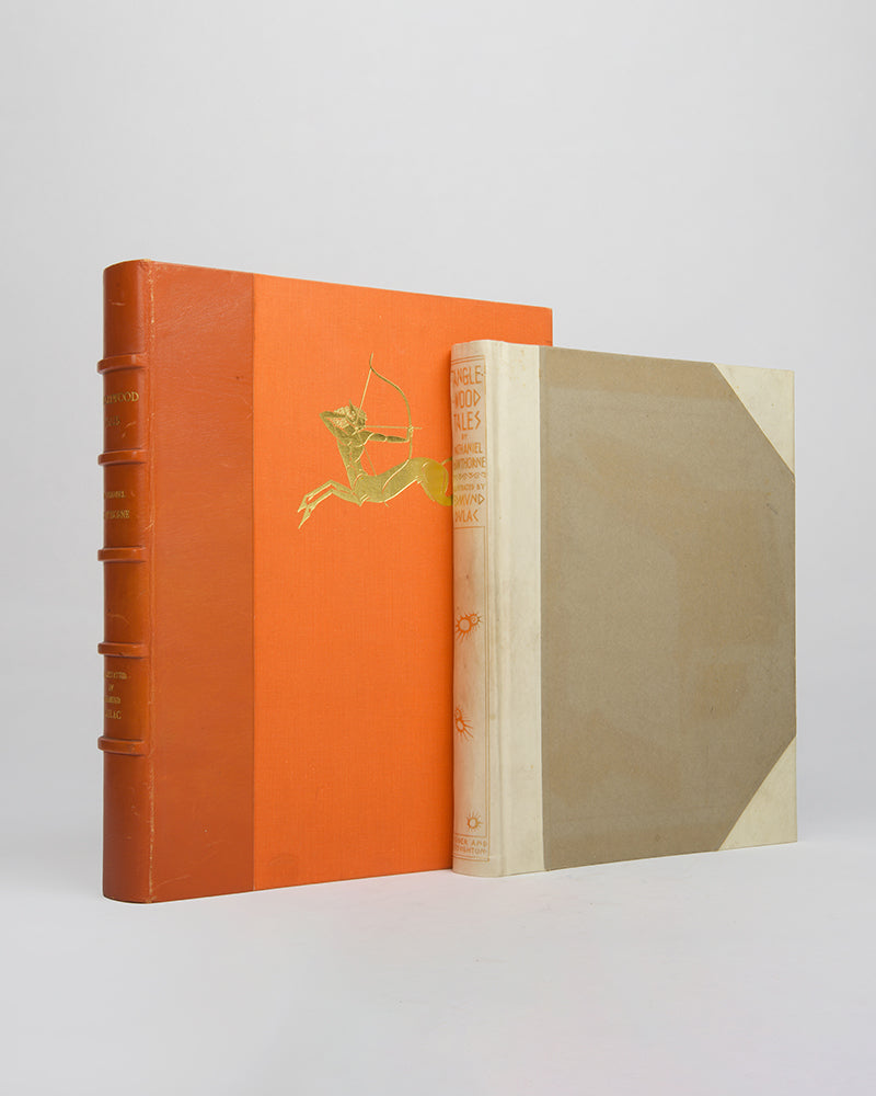 This limitied edition book is number 160 of 500 copies of Tanglewood Tales signed and illustrated by Edmund Dulac.