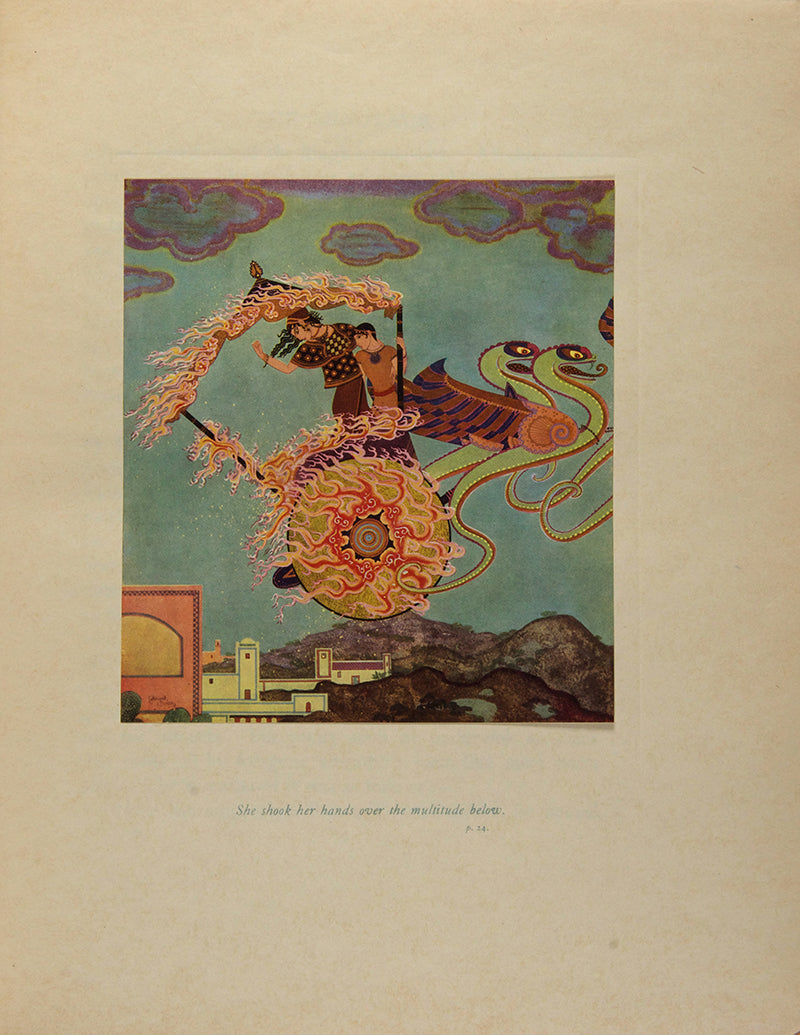 This limitied edition book is number 160 of 500 copies of Tanglewood Tales signed and illustrated by Edmund Dulac.
