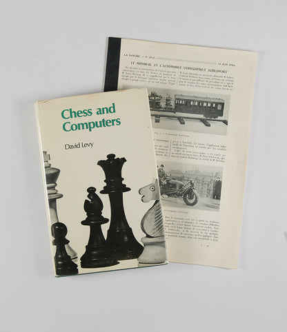 The rare first account of Leonardo Torres y Quevedo's automatic chess player (El Ajedrecista), published by Henri Vigneron in the French journal La Nature in 1914.