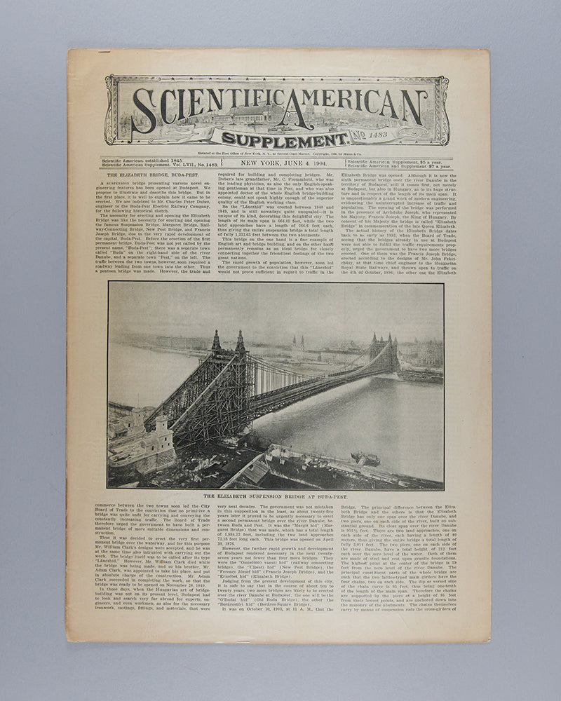 A fine and rare example of an early popular article by Nikola Tesla on the wireless transmission of electricity, published in Scientific American in 1904.