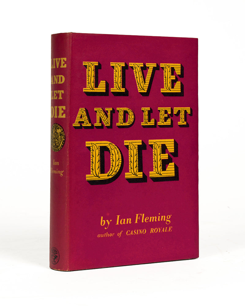 First edition, first state of Live and Let Die by Ian Fleming.