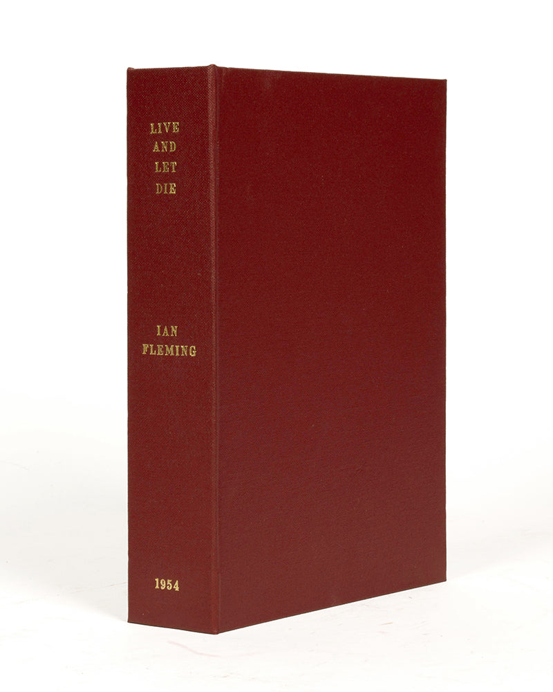 First edition, first state of Live and Let Die by Ian Fleming.