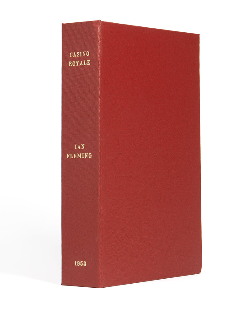 First edition of Casino Royale by Ian Fleming, the first James Bond book.
