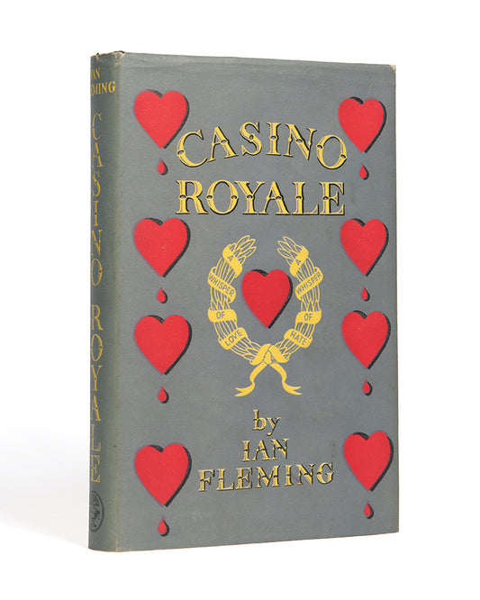 First edition of Casino Royale by Ian Fleming, the first James Bond book.