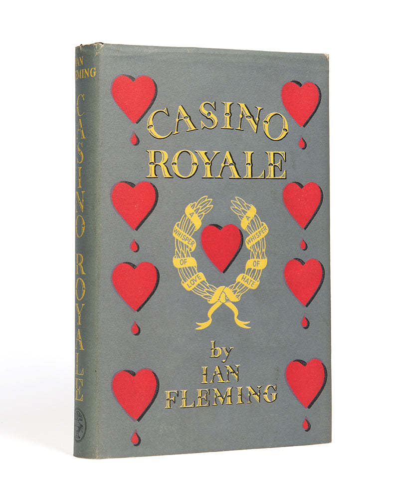 First edition of Casino Royale by Ian Fleming, the first James Bond book.