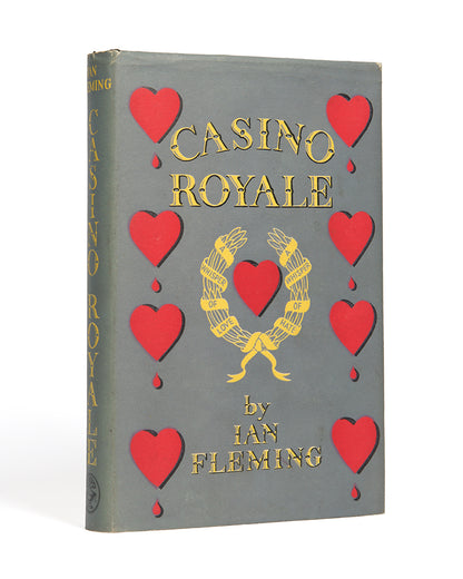 First edition of Casino Royale by Ian Fleming, the first James Bond book.