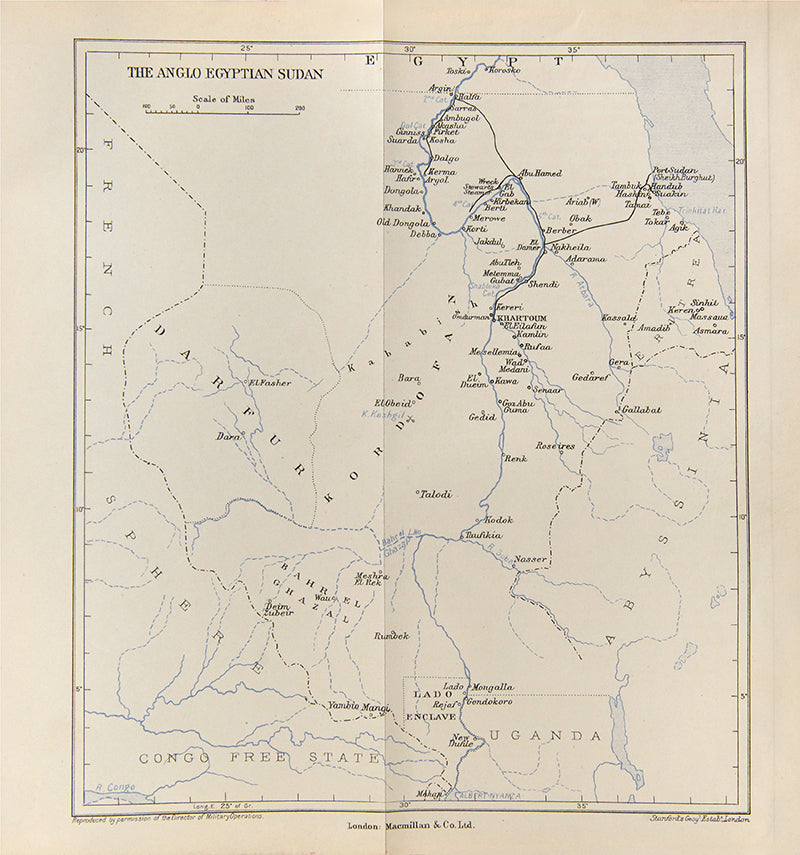 First edition of Earl of Cromer's Modern Egypt, this sweeping work og British and Egypt relations from 1876 to 1907.