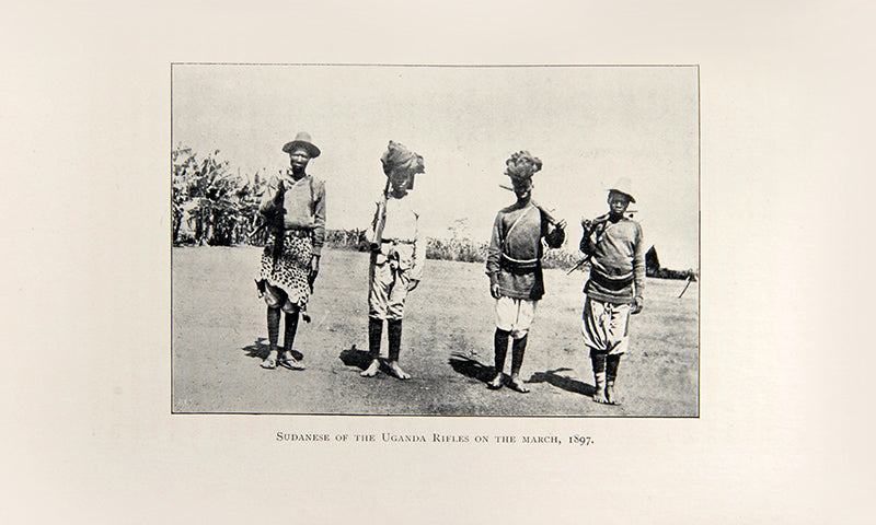 First edition of Major Herbert Austin's With Macdonald in Uganda, a scarce work on Uganda.