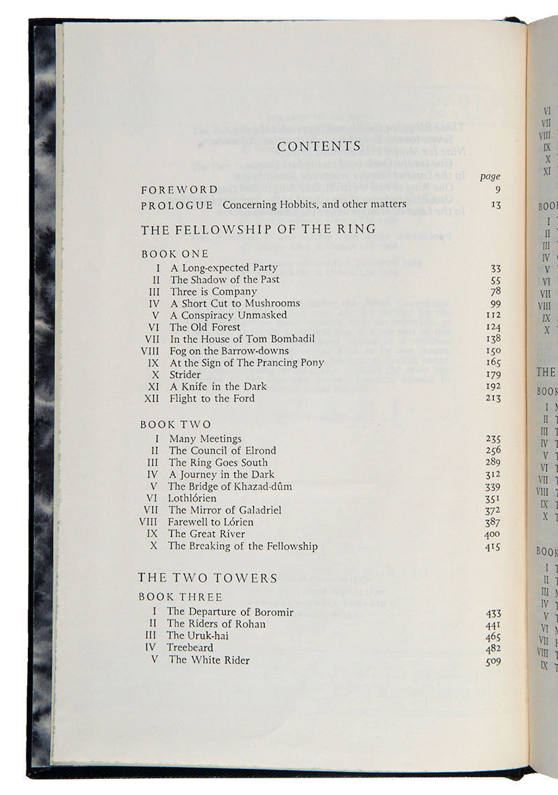 The first edition of Tolkien's masterpiece to be printed on India paper. 