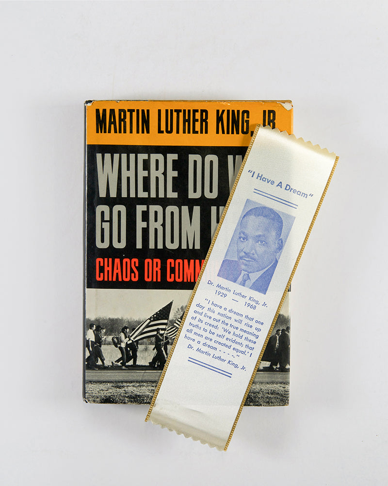 First edition of Where Do We Go From Here: Chaos or Community? by Martin Luther King.